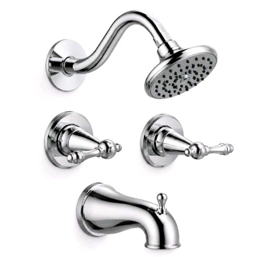 Kohler Bancroft Bath and Shower Trim Set Polished Chrome